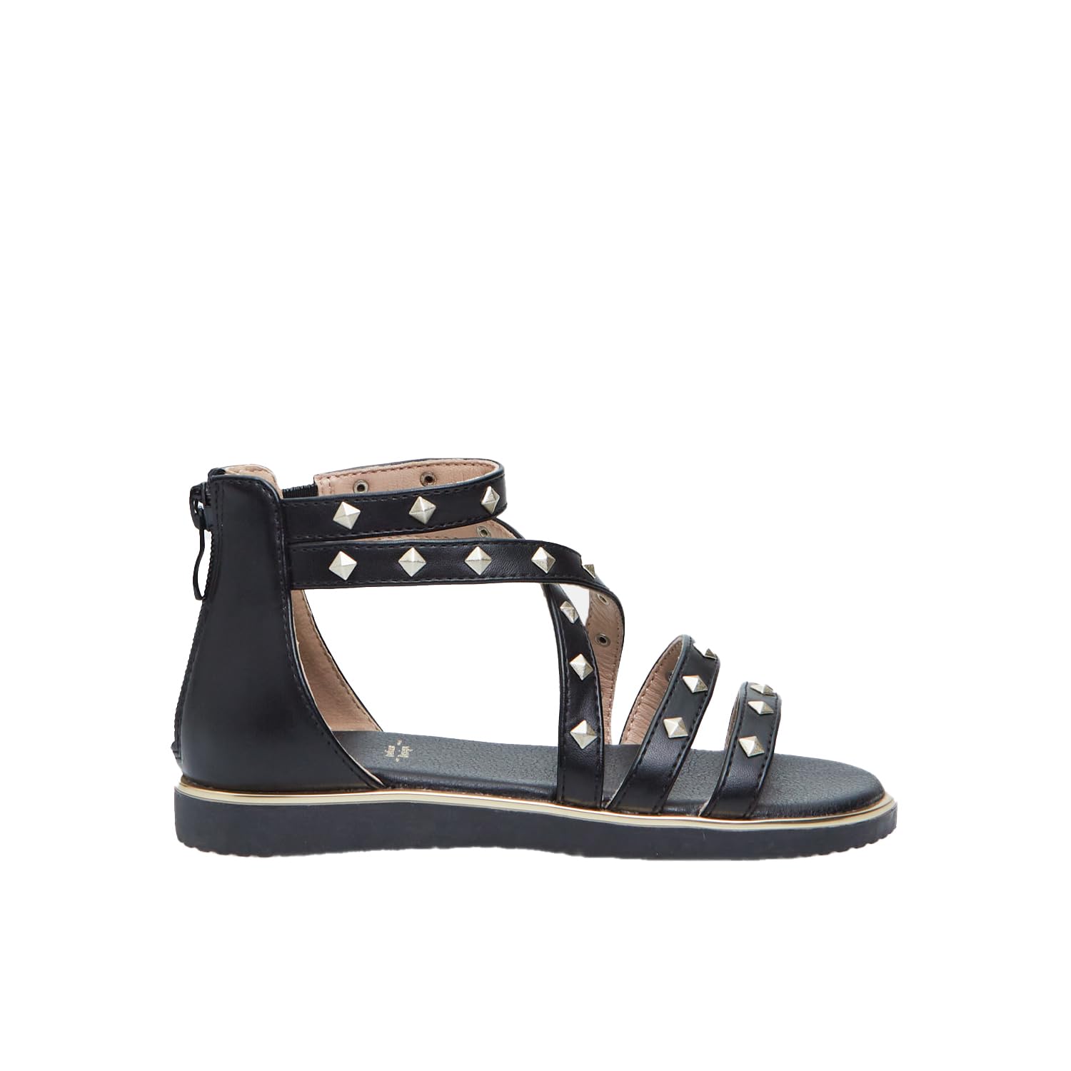 Bata Sandales Fille Zip Plates Confort Été