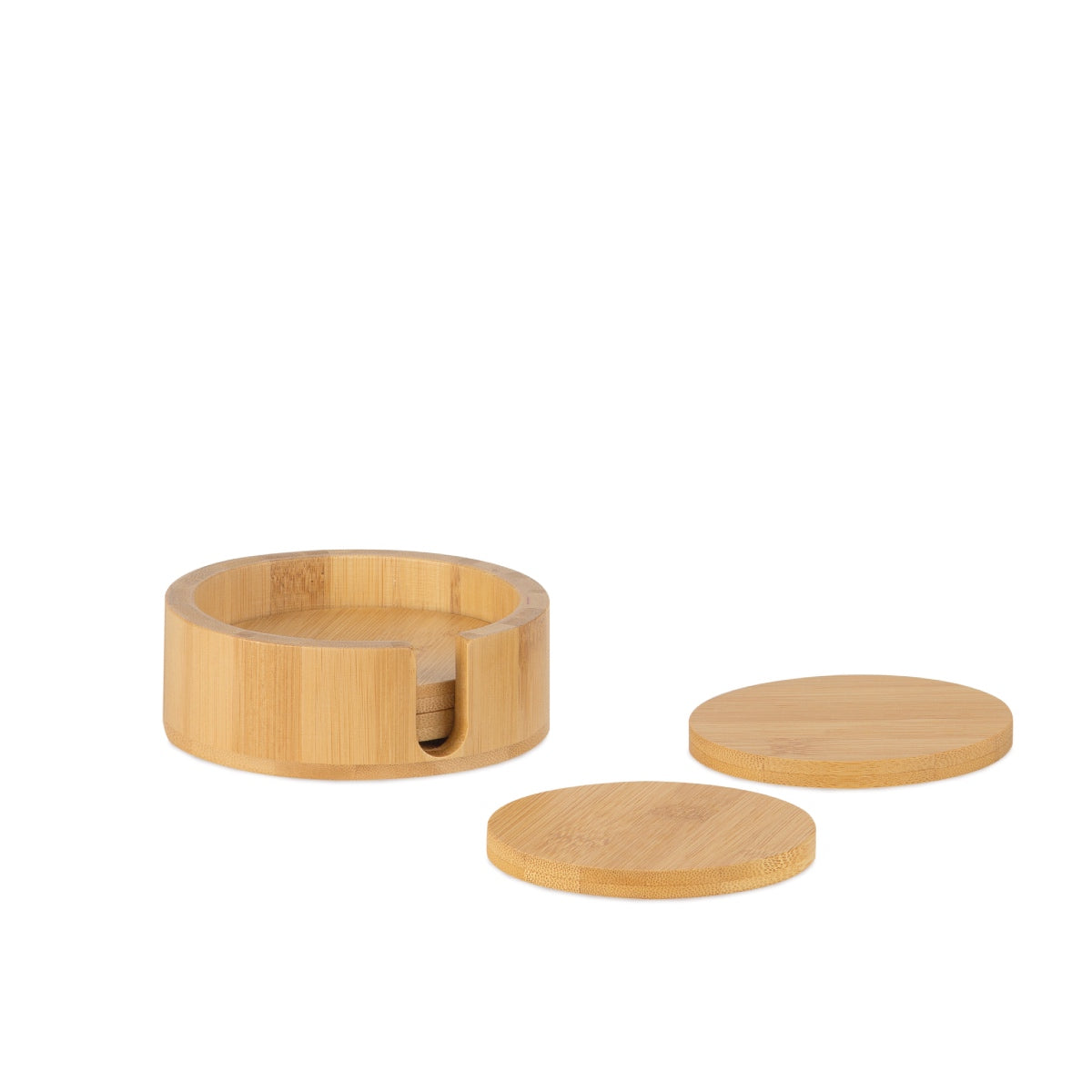 Andrea House dessous-verres bambou avec support