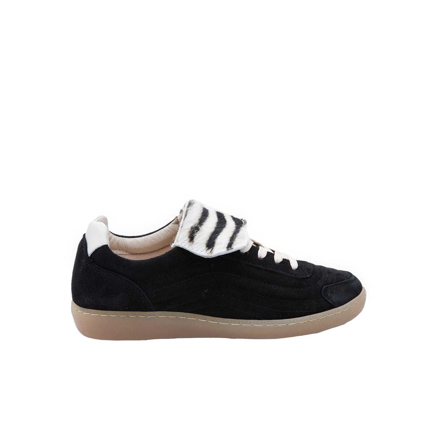 Bata Sneakers Femme Languette Noires Confort