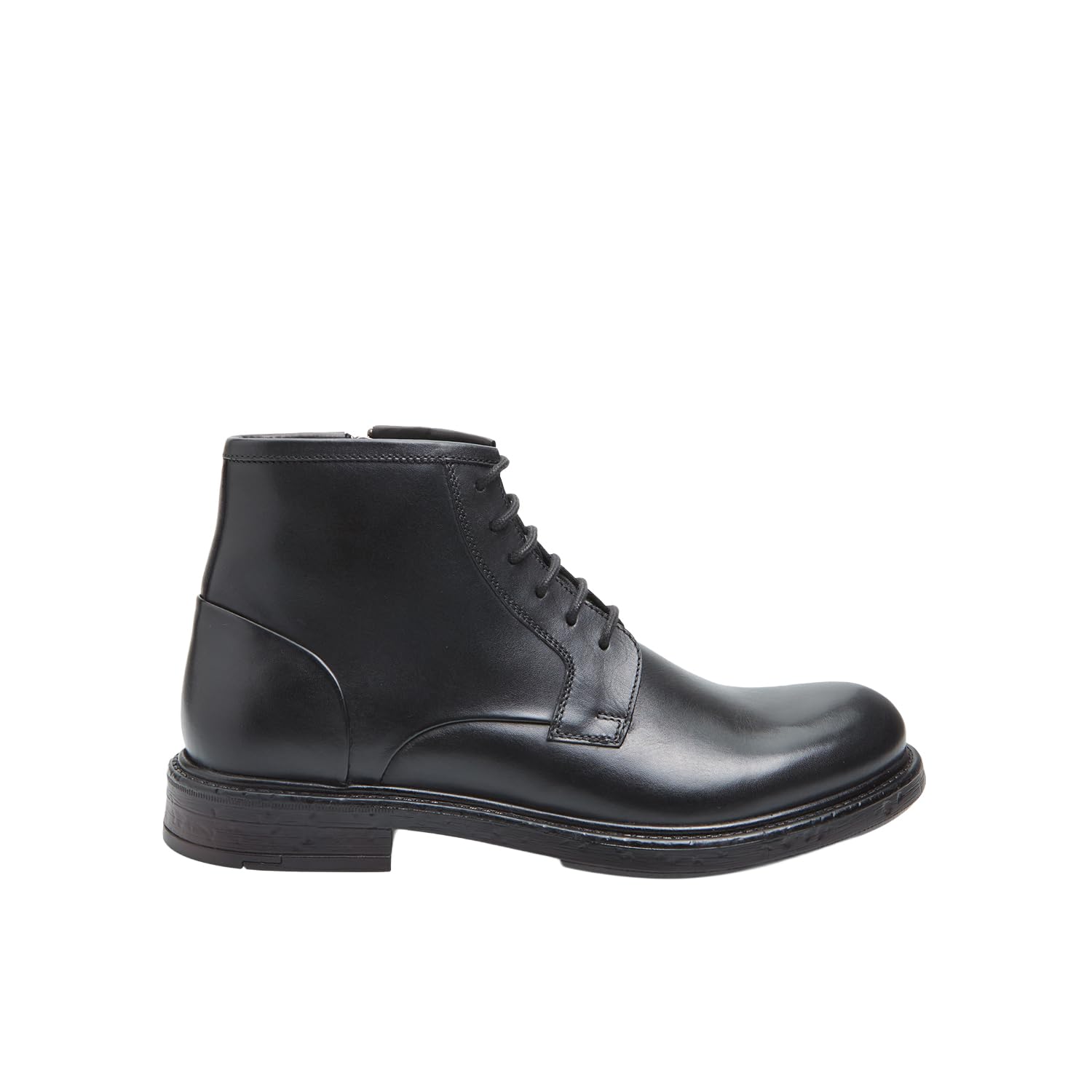 Bata Boots lacées homme cuir marron classique