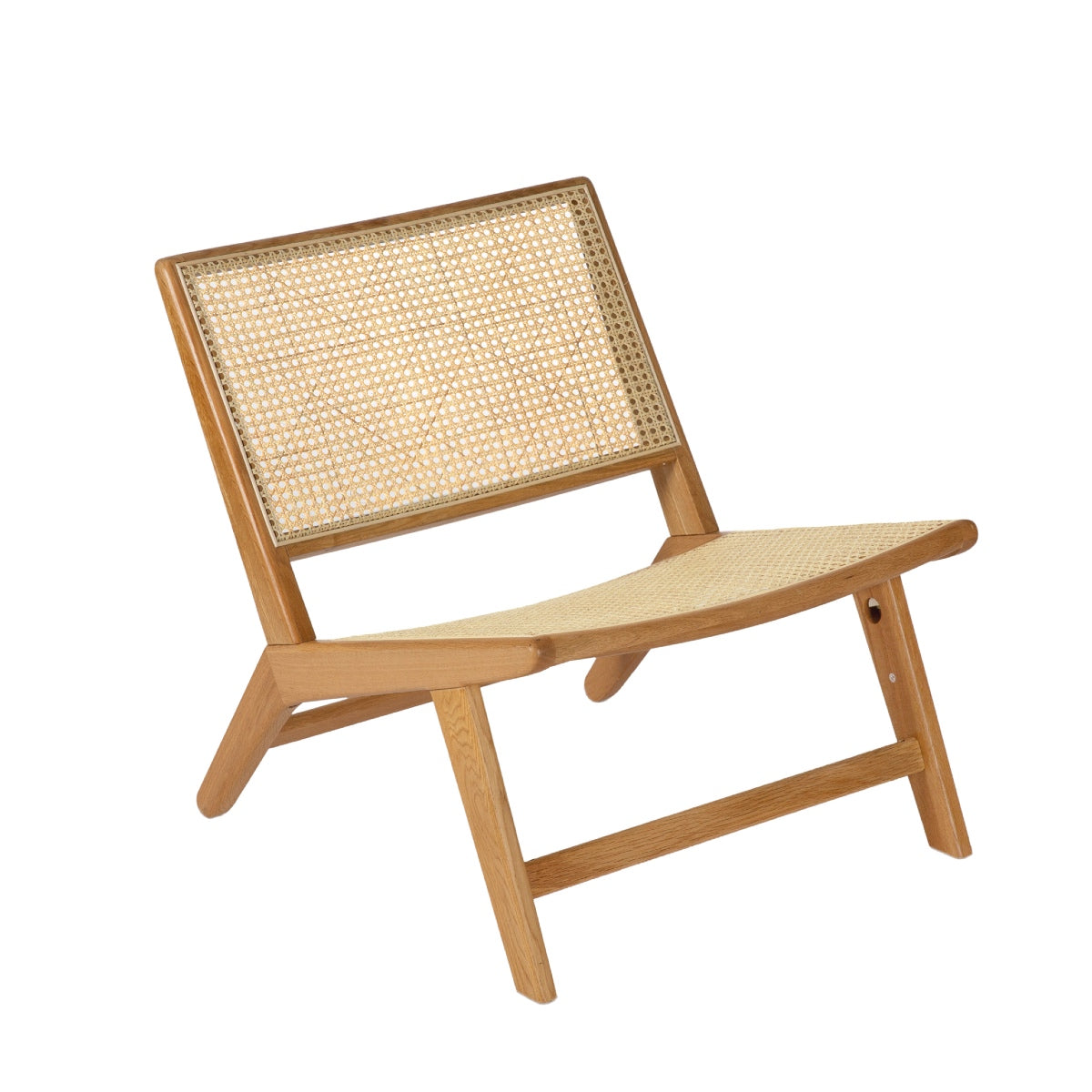Andrea House fauteuil salon bois chêne