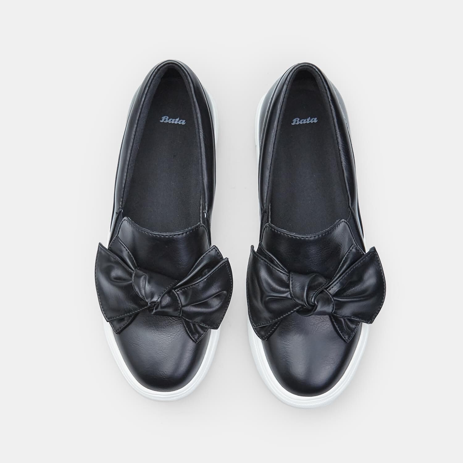 Bata Slip On femme noire 36 EU à nœud