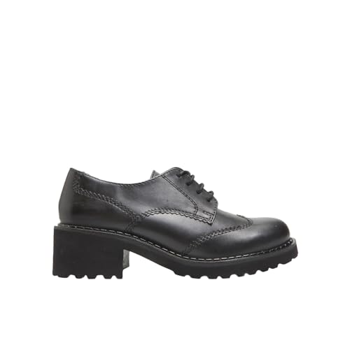 Bata chaussures à lacets femme cuir talon 4,5 cm