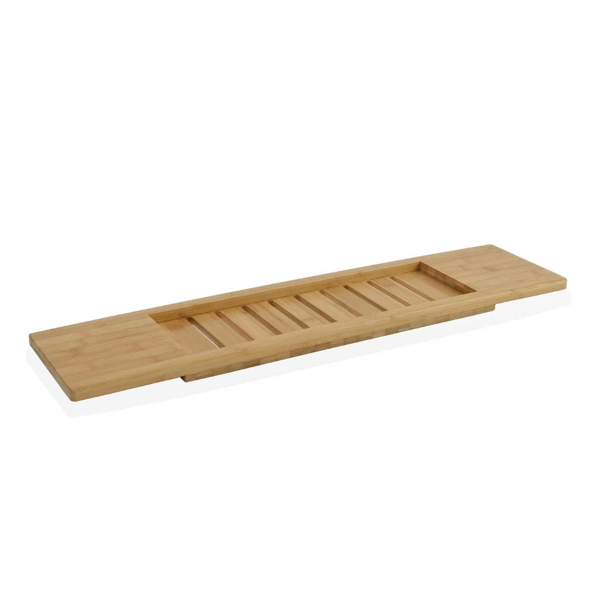 Andrea House plateau baignoire bambou 85 cm pont de bain