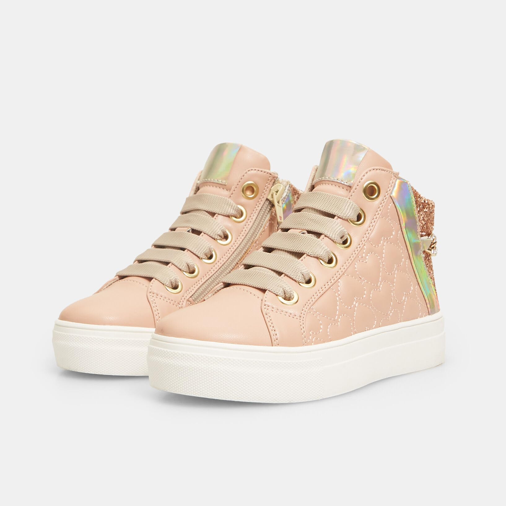 Bata Sandales fille bride chaîne paillettes