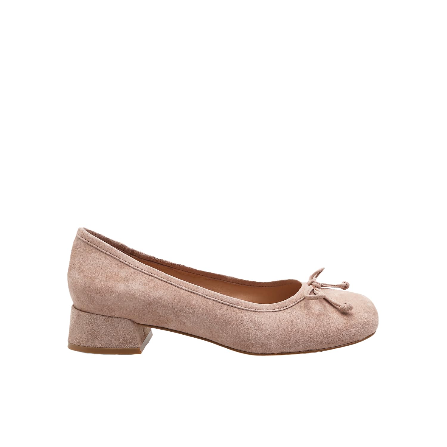 Bata Ballerines en daim ballerines beige 36 EU à talon