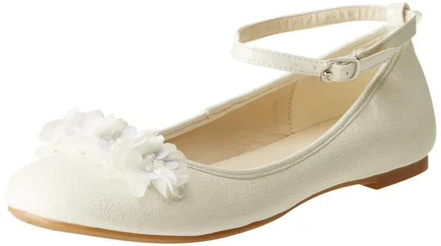 Bata Ballerines Fille nœud blanches 31 EU cérémonie