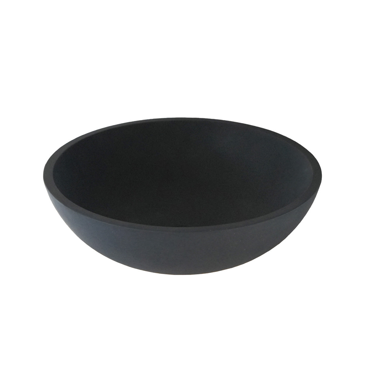 Berah Getah TILIA vasque béton gris Ø37 cm à poser