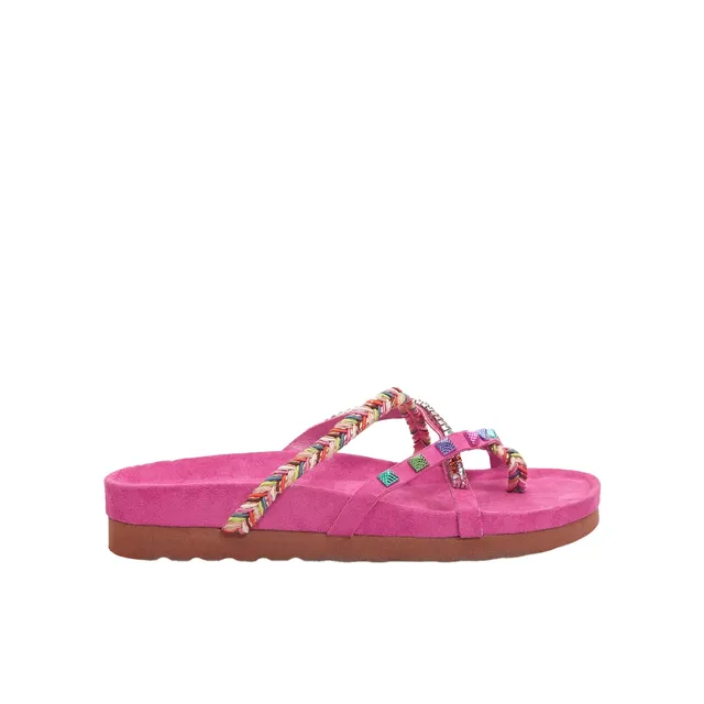 Bata Red Label mules femme cordes tressées bijoux