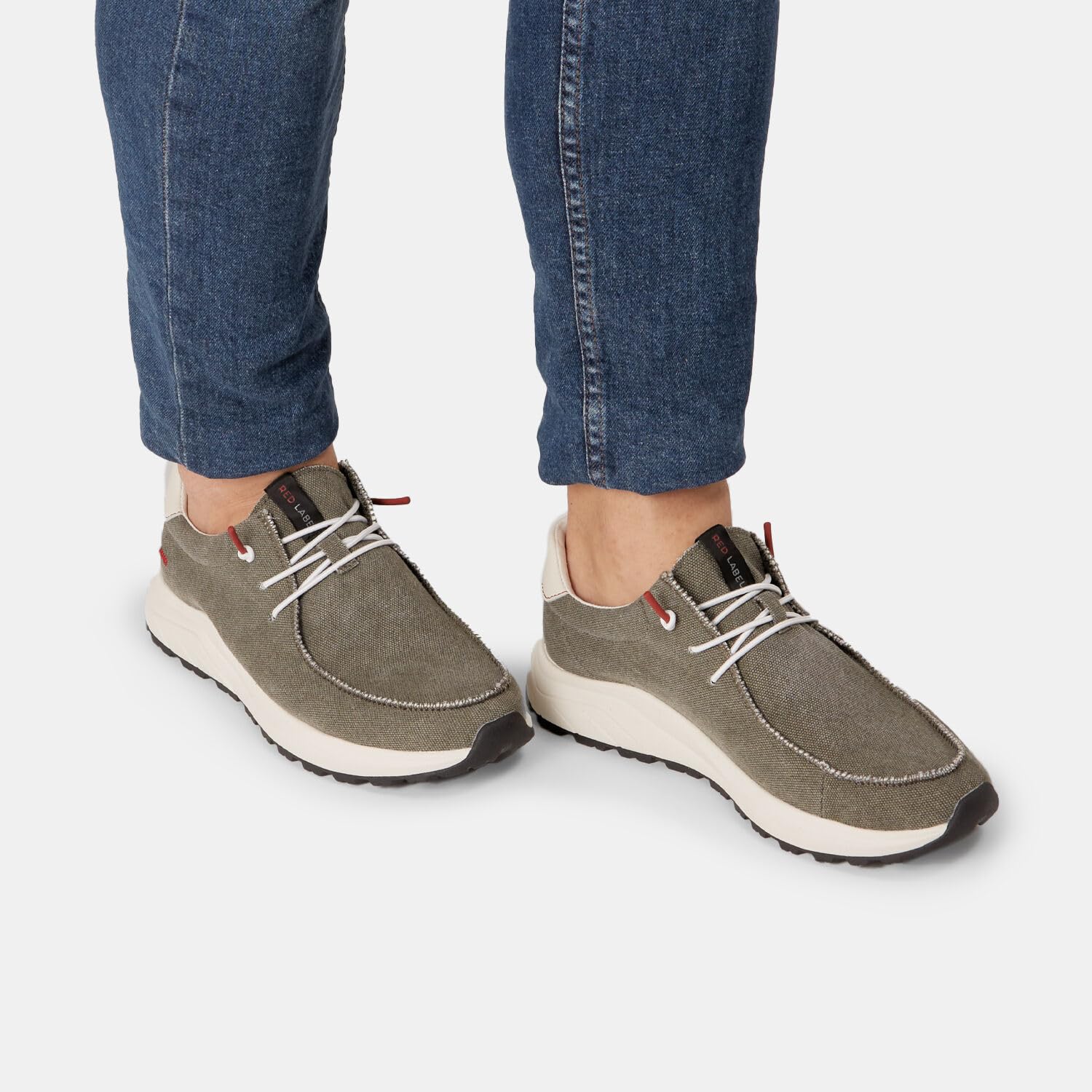 Bata Red Label chaussures à lacets homme toile