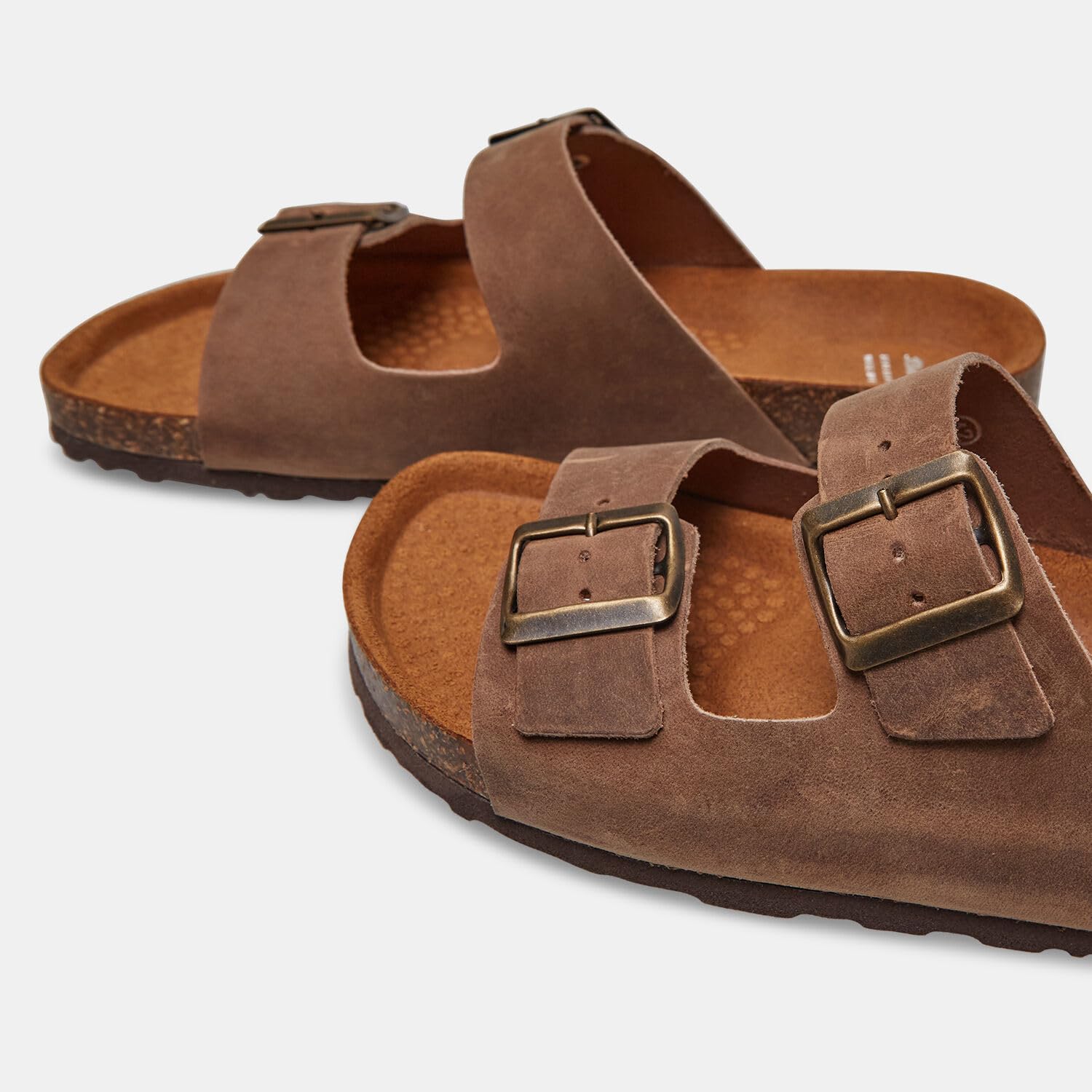 Bata 8664238 sandales homme cuir bout ouvert