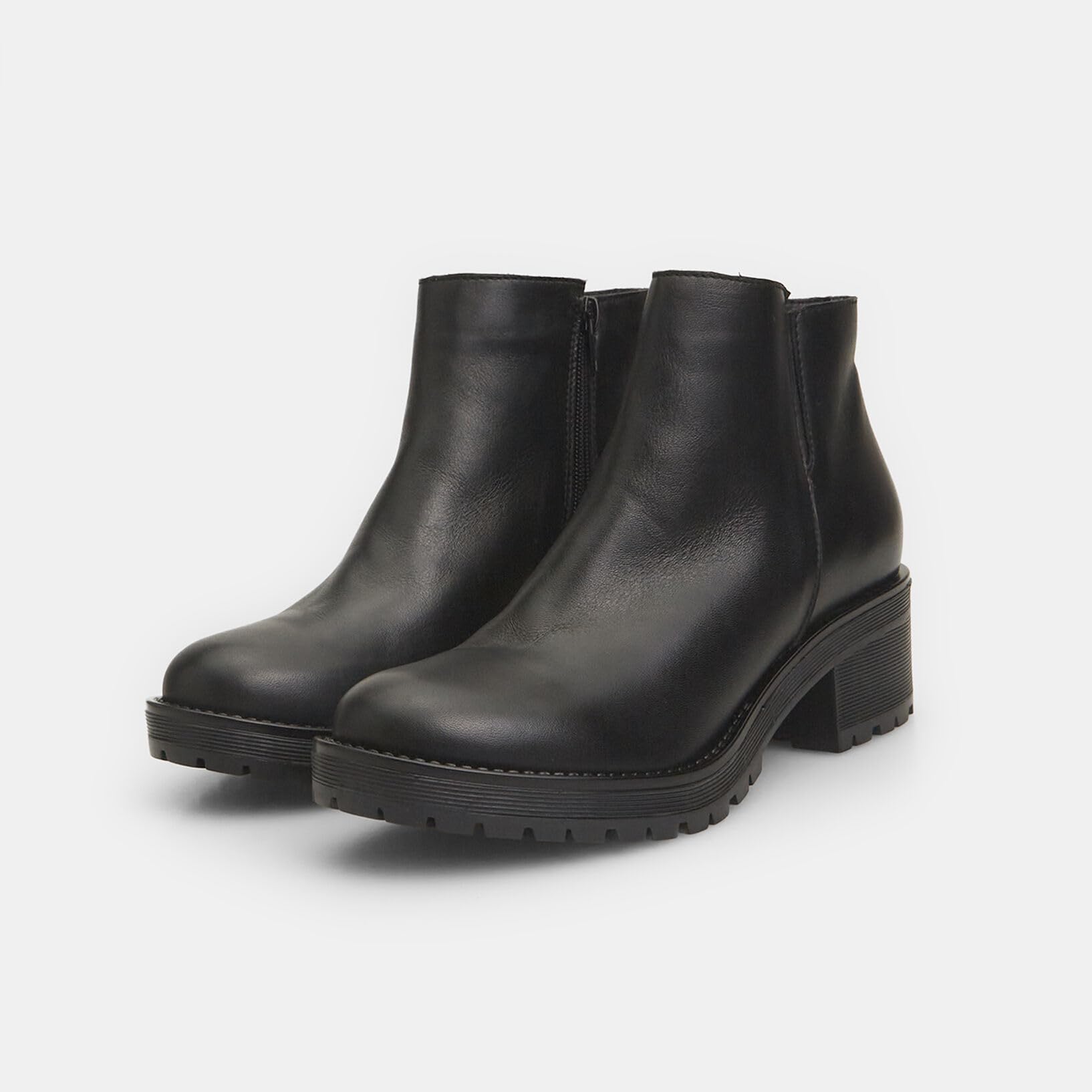 Bata Bottines cuir femme confort ville