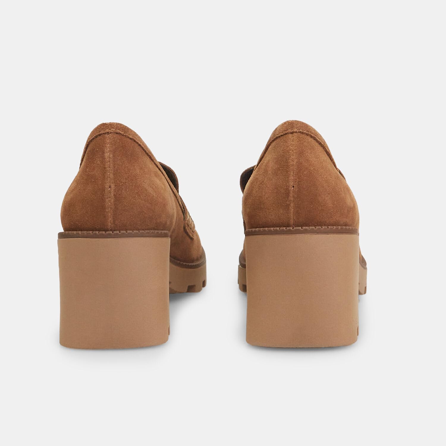 Bata Mocassins Femme Cuir Velours Talon Midi Confortable