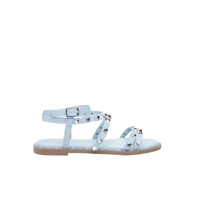 Bata Sandales Femme avec Studs Clous Confort