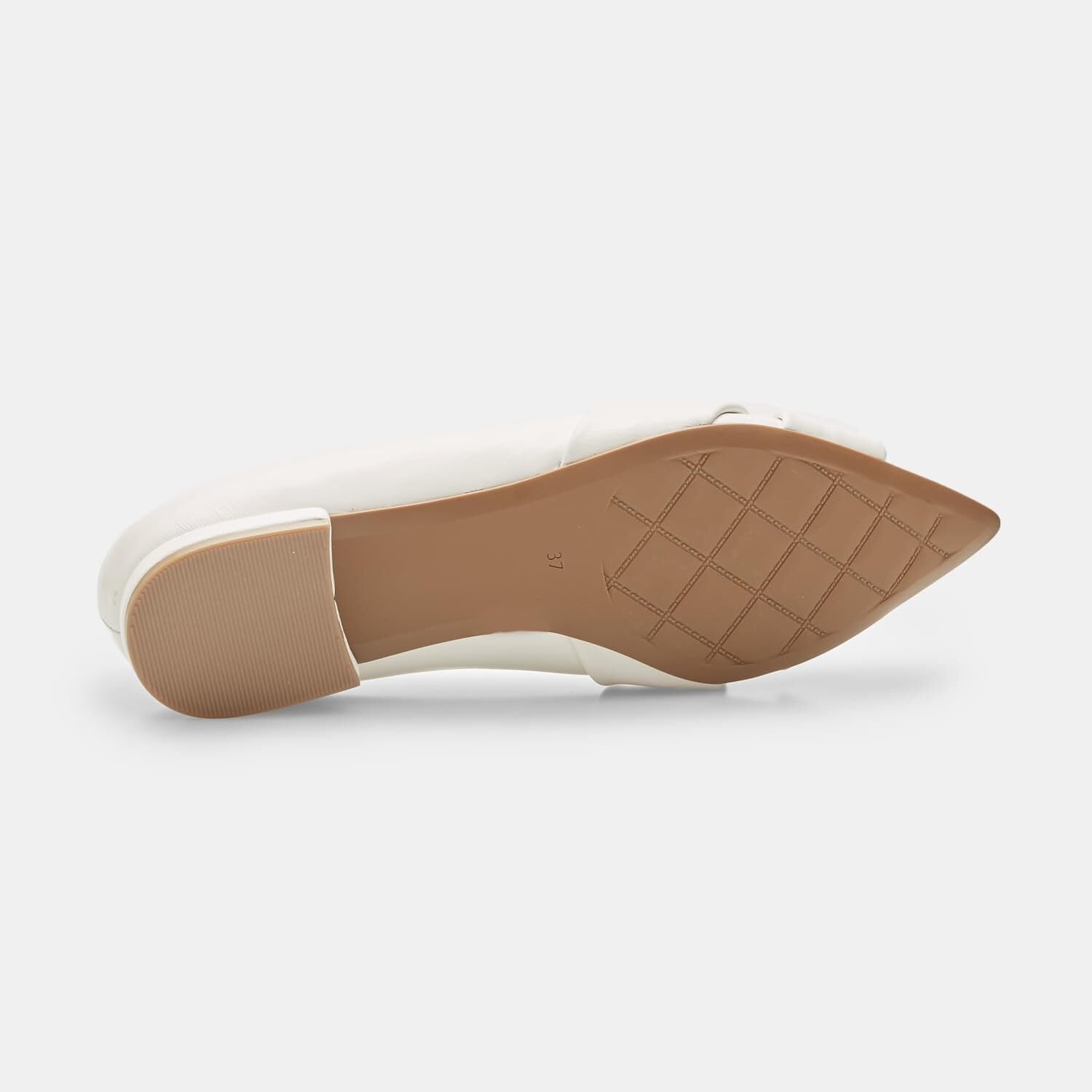 Bata Ballerines blanches femme 36 EU plates
