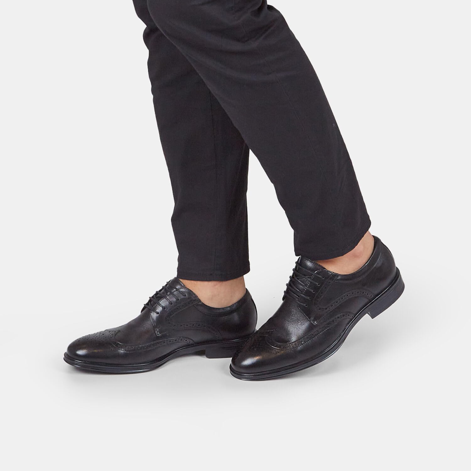 Bata 24H chaussures lacets homme cuir brogue