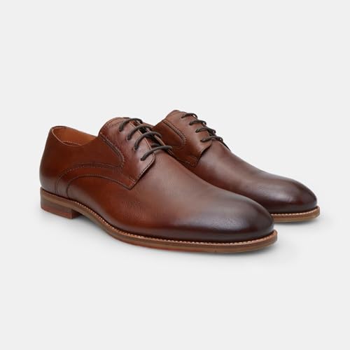 Bata Derbies cuir homme chaussures à lacets habillées