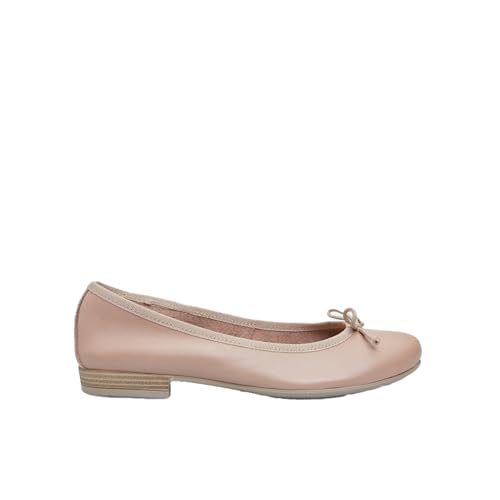 Bata Ballerines Femme Cuir Bout Rond Nœud
