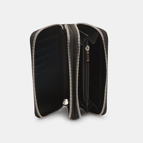 Bata Portefeuille Femme Double Zip, Pratique Quotidien