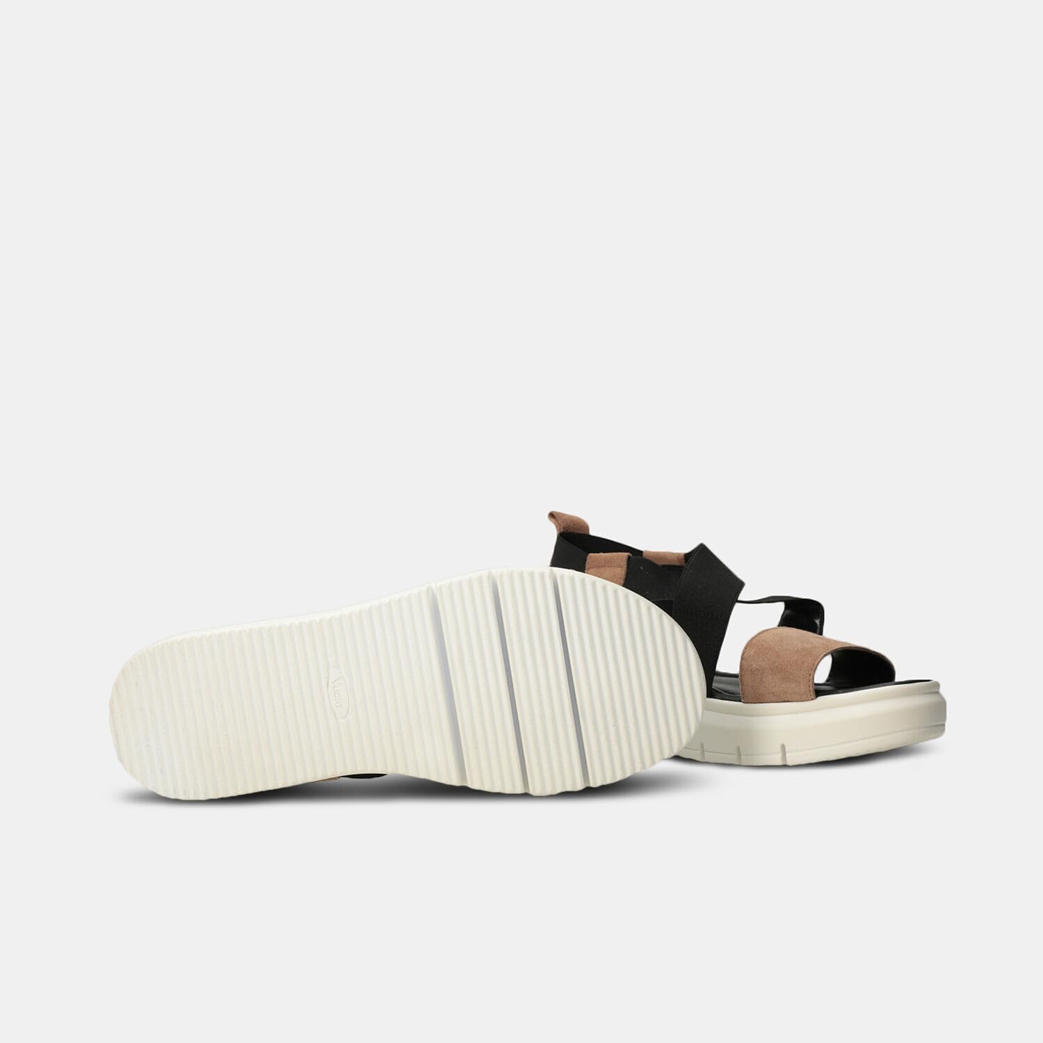 Bata sandales daim femme plateforme cuir