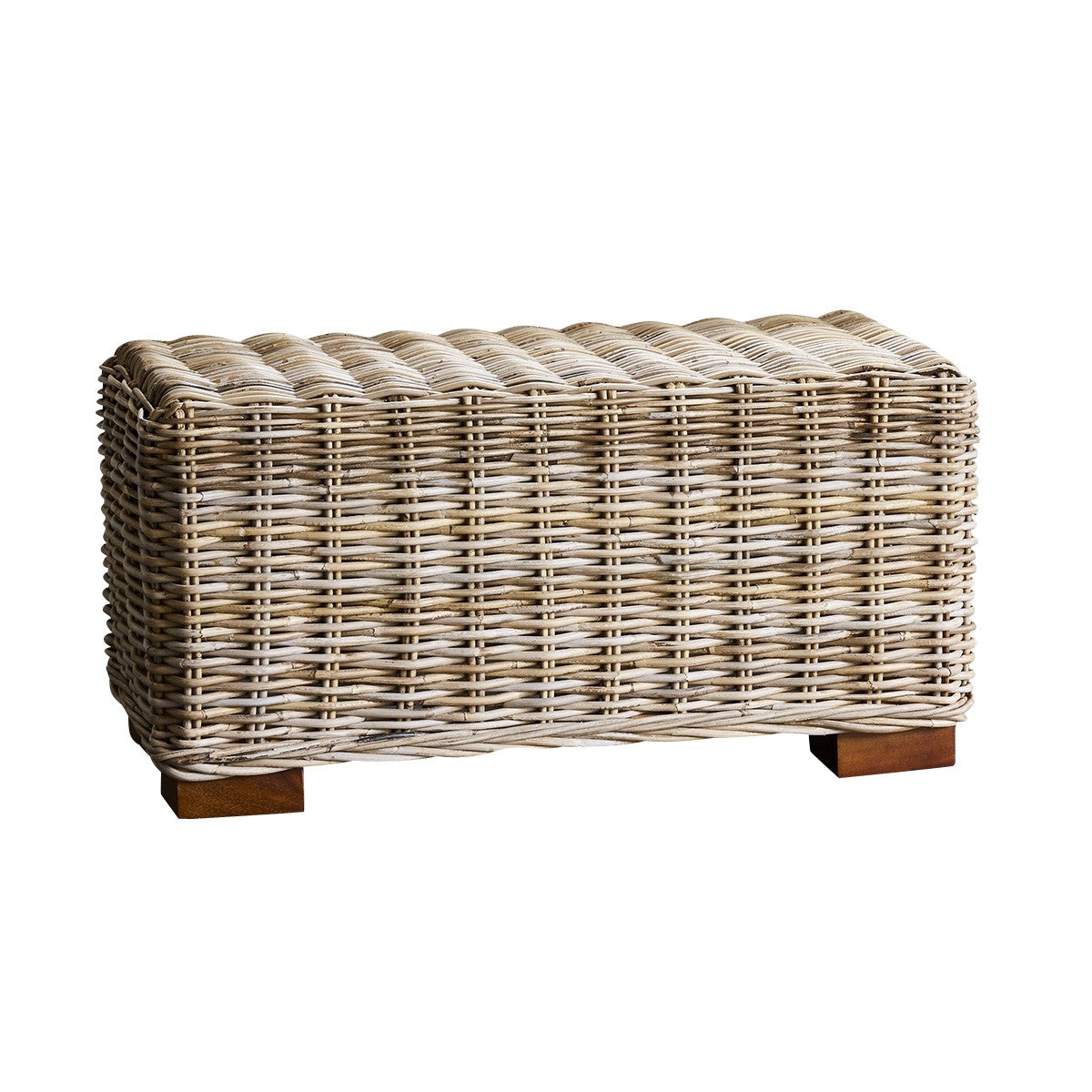 Berah Getah MUSA table basse kubu naturel avec coussin