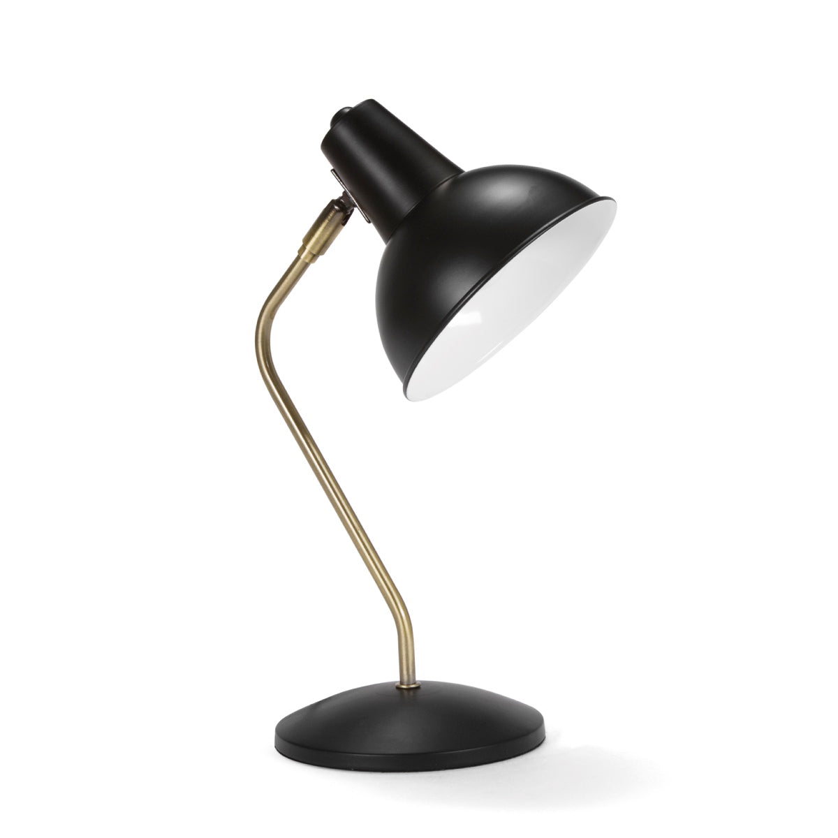 Andrea House lampe bureau métal noir industriel