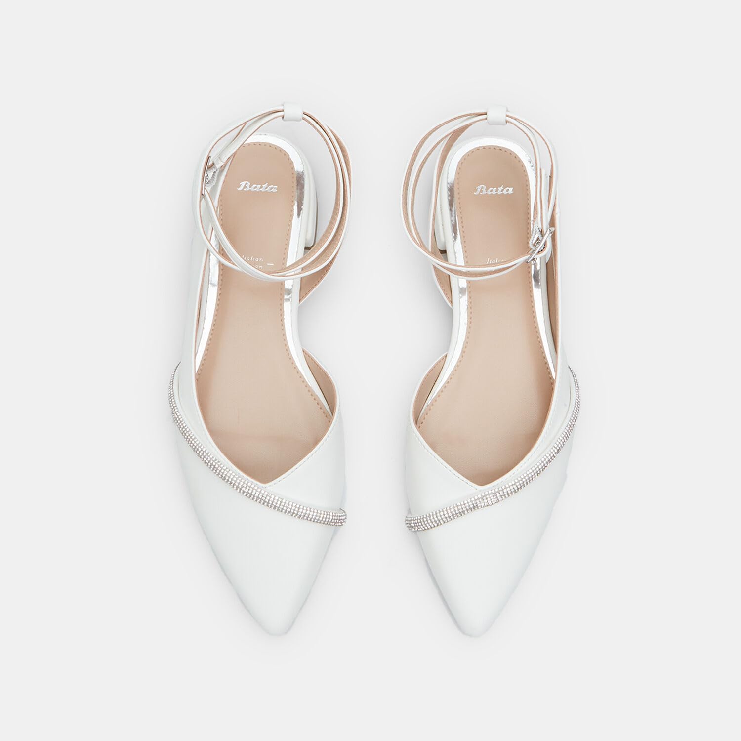 Bata Slingback Escarpins Femme Bride Arrière