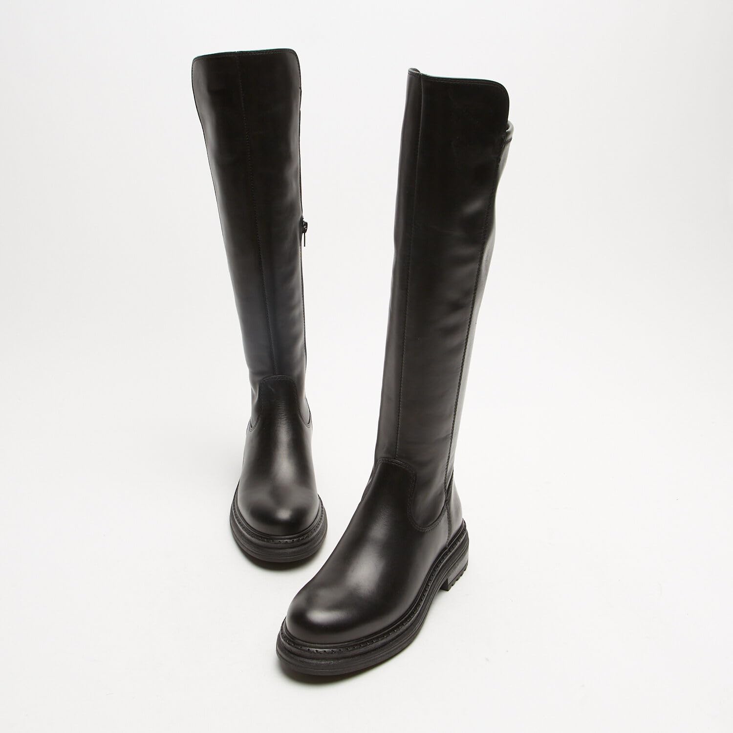Bata Bottes cuissardes cuir bottes femme confort