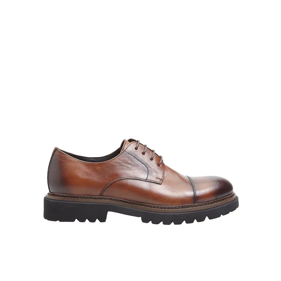Bata Derby cuir homme chaussures à lacets ville
