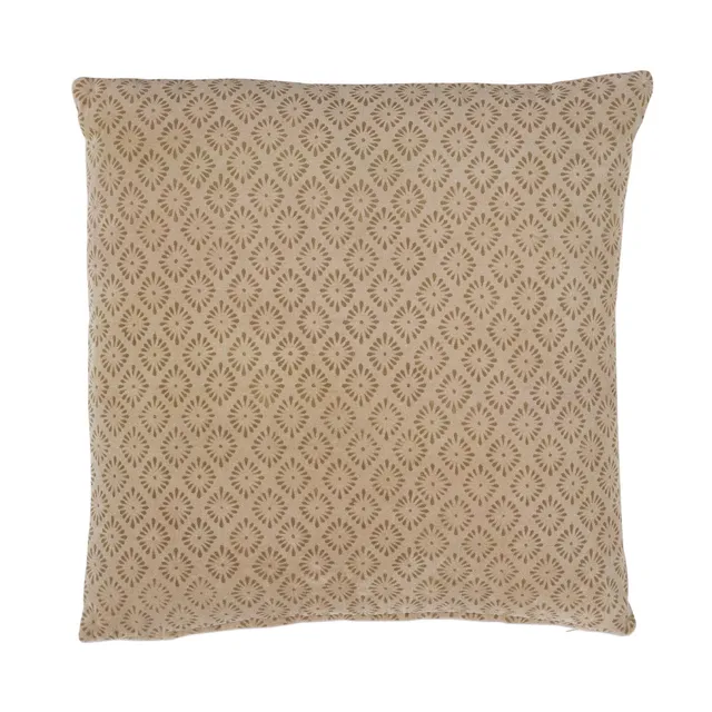 Andrea House Coussin coton marron pour canapé