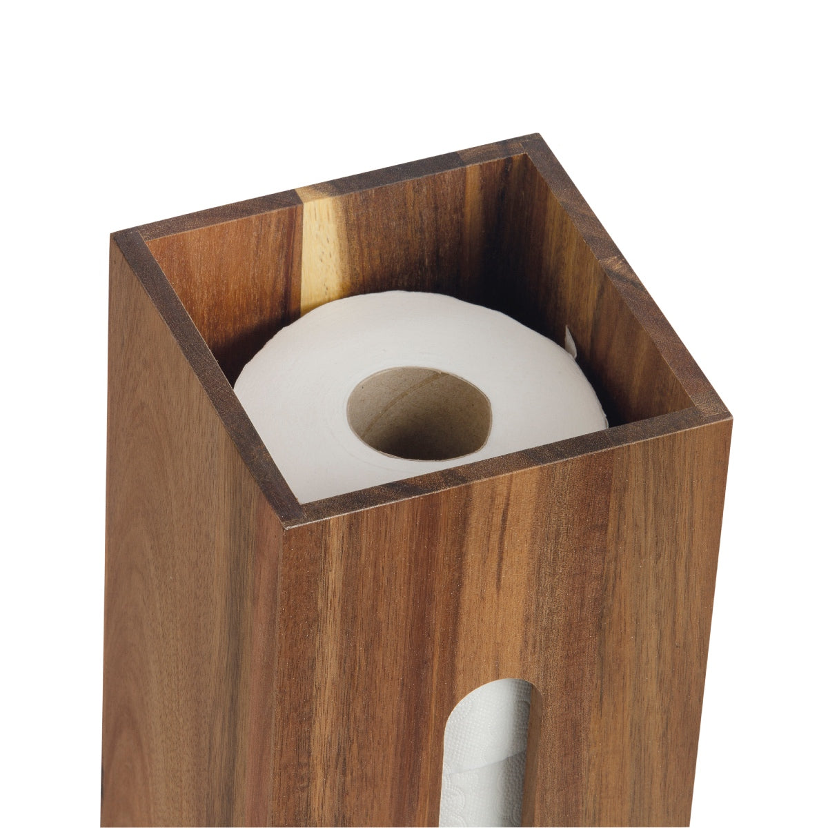 Andrea House Baño porte-rouleau réserve bois