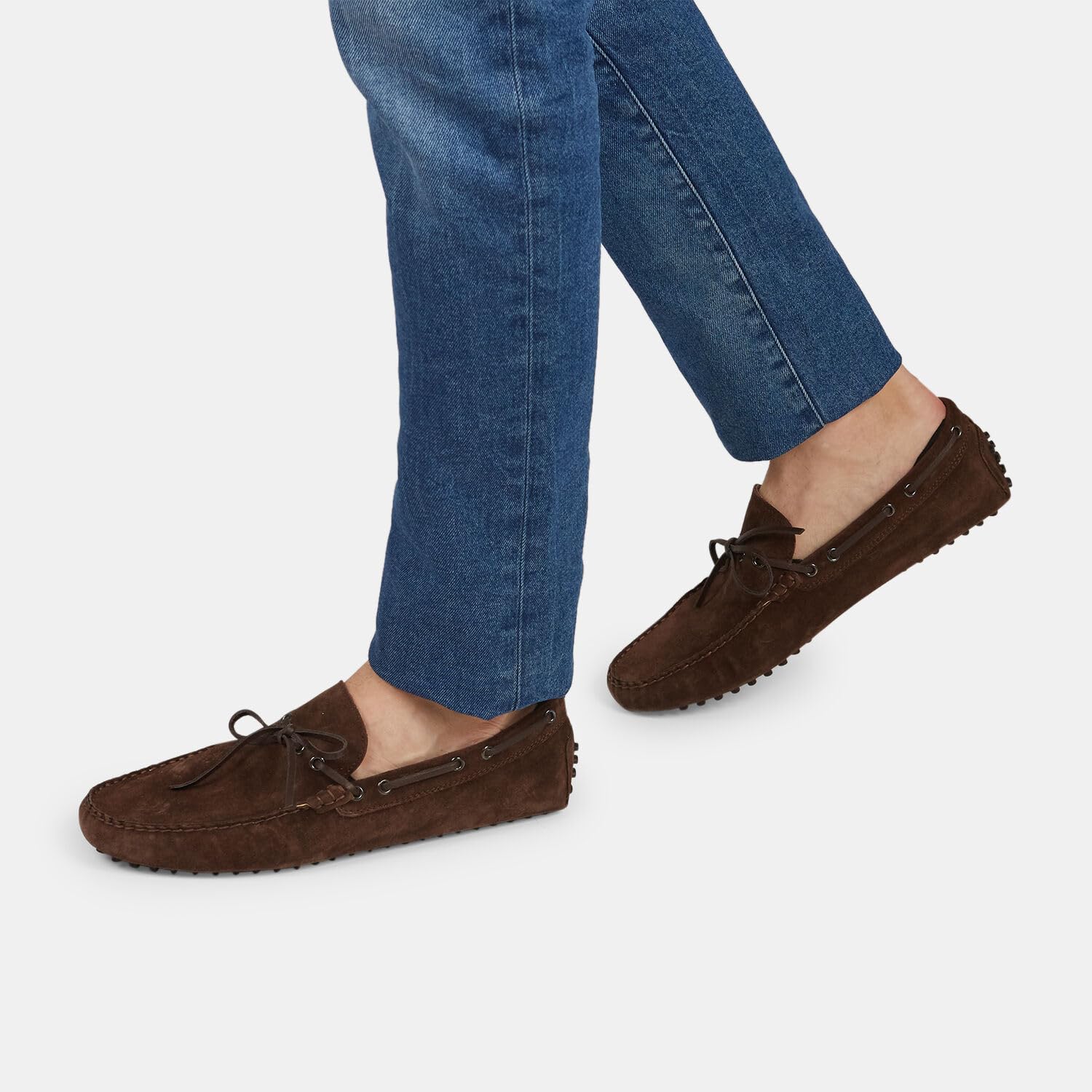 Bata Mocassins suède mocassins plats confort femme