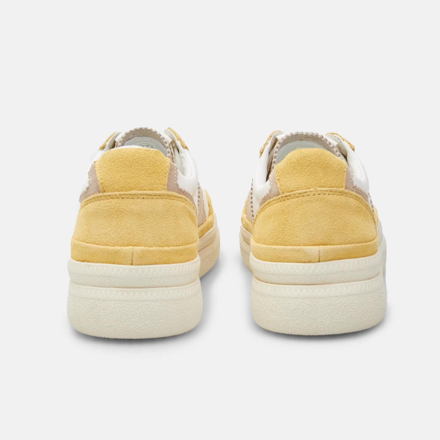 Bata Sneakers Femme Daim Jaune 36 EU Confort