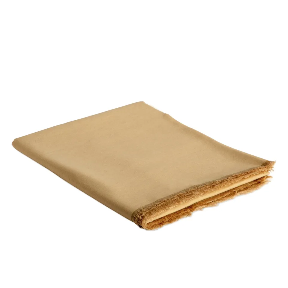 Andrea House Cocina y Mesa nappe lin beige franges 240 cm