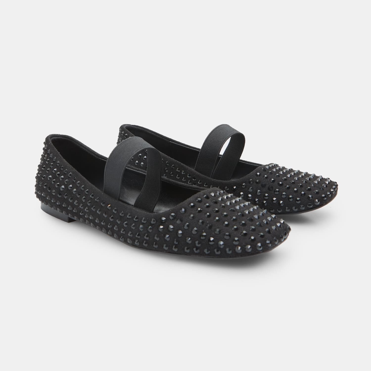 Bata Ballerines Mary Jane strass tissu femme