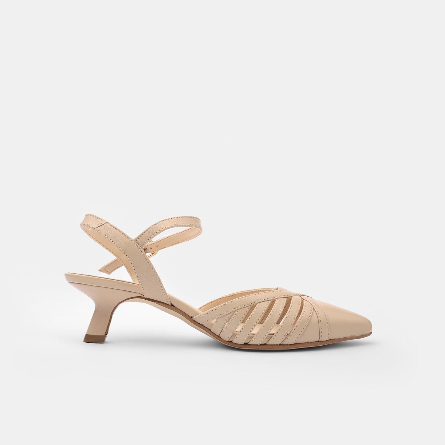 Bata Slingback femme talon 6 cm chaussures talons