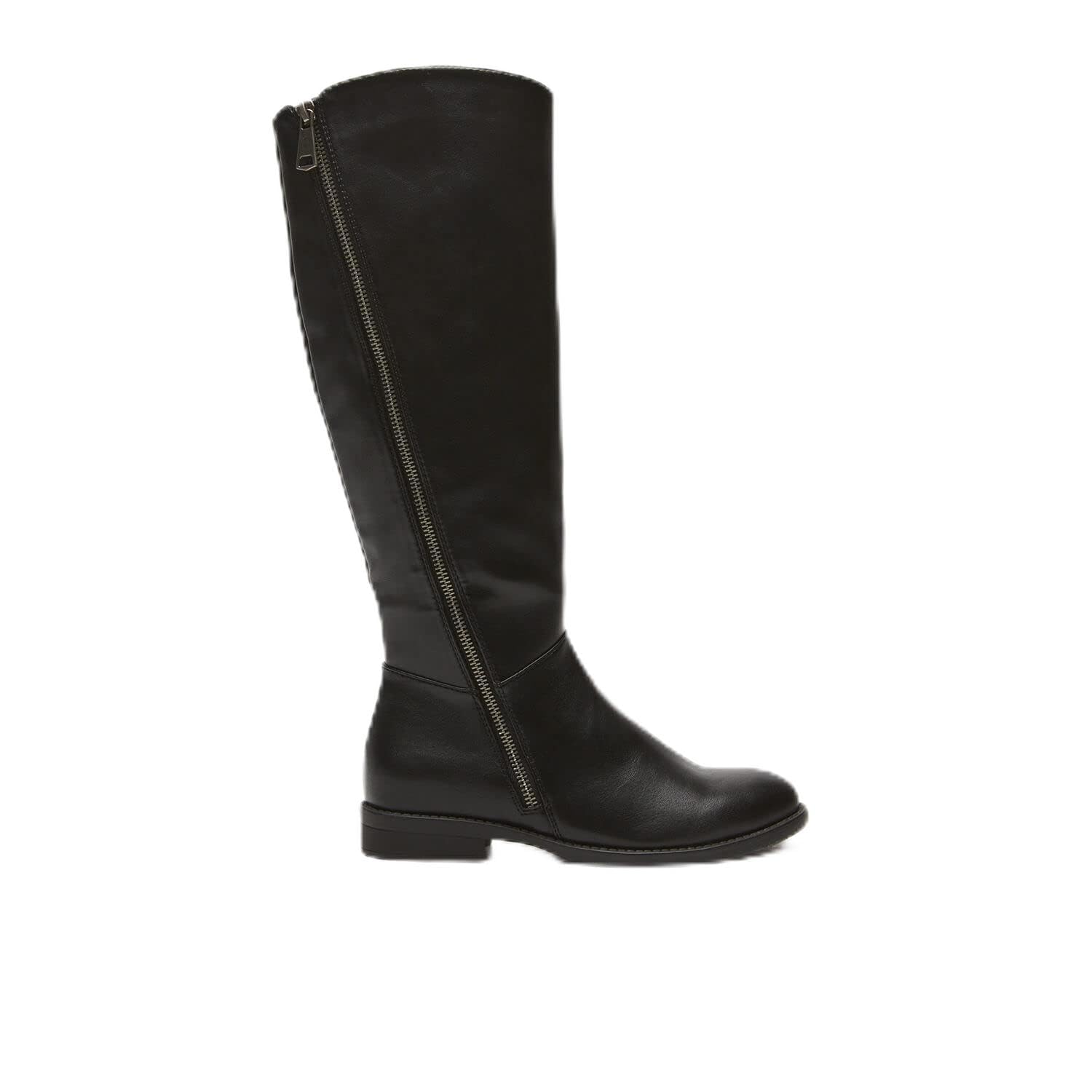 Bata Bottes bottes femme similicuir zip montantes