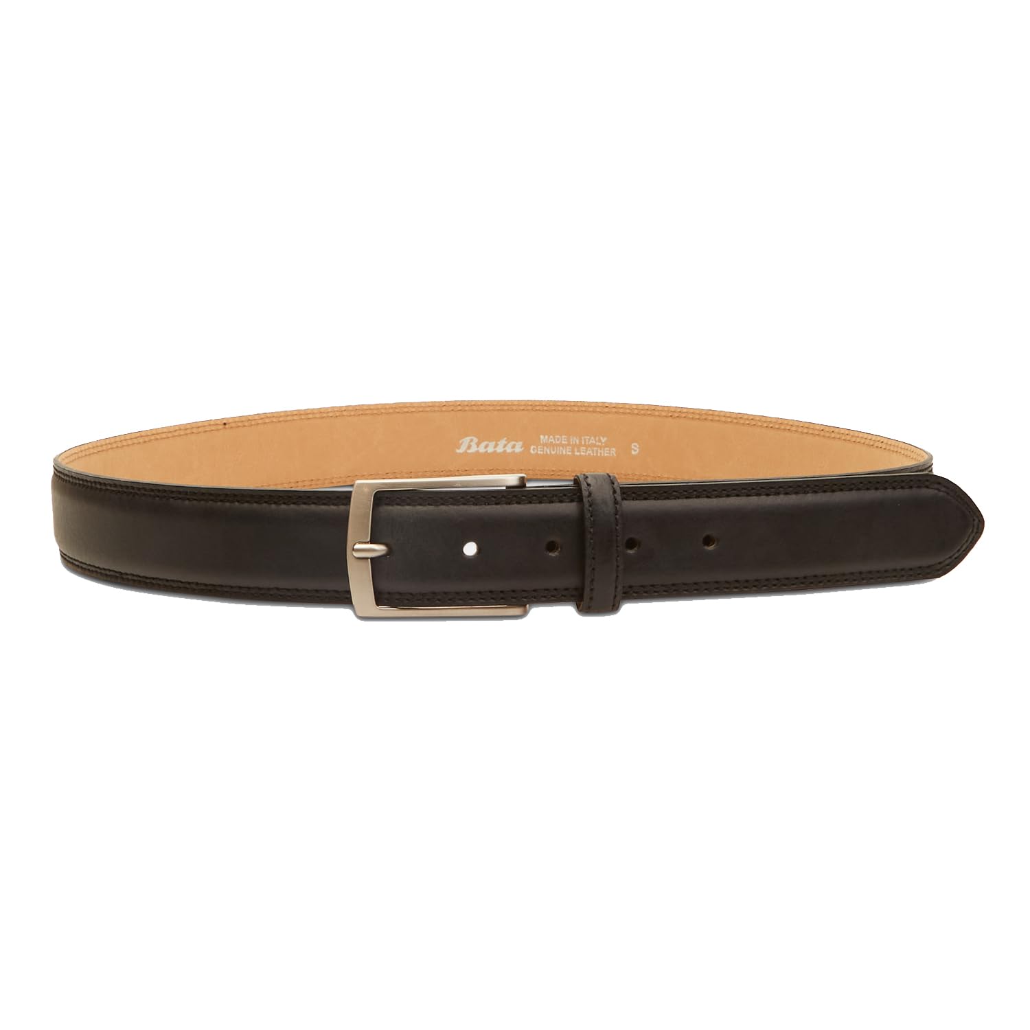 Bata Ceintures ceinture homme cuir noir classique