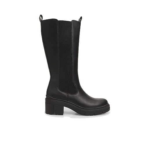Bata bottes femme cuir talon bas confort ville