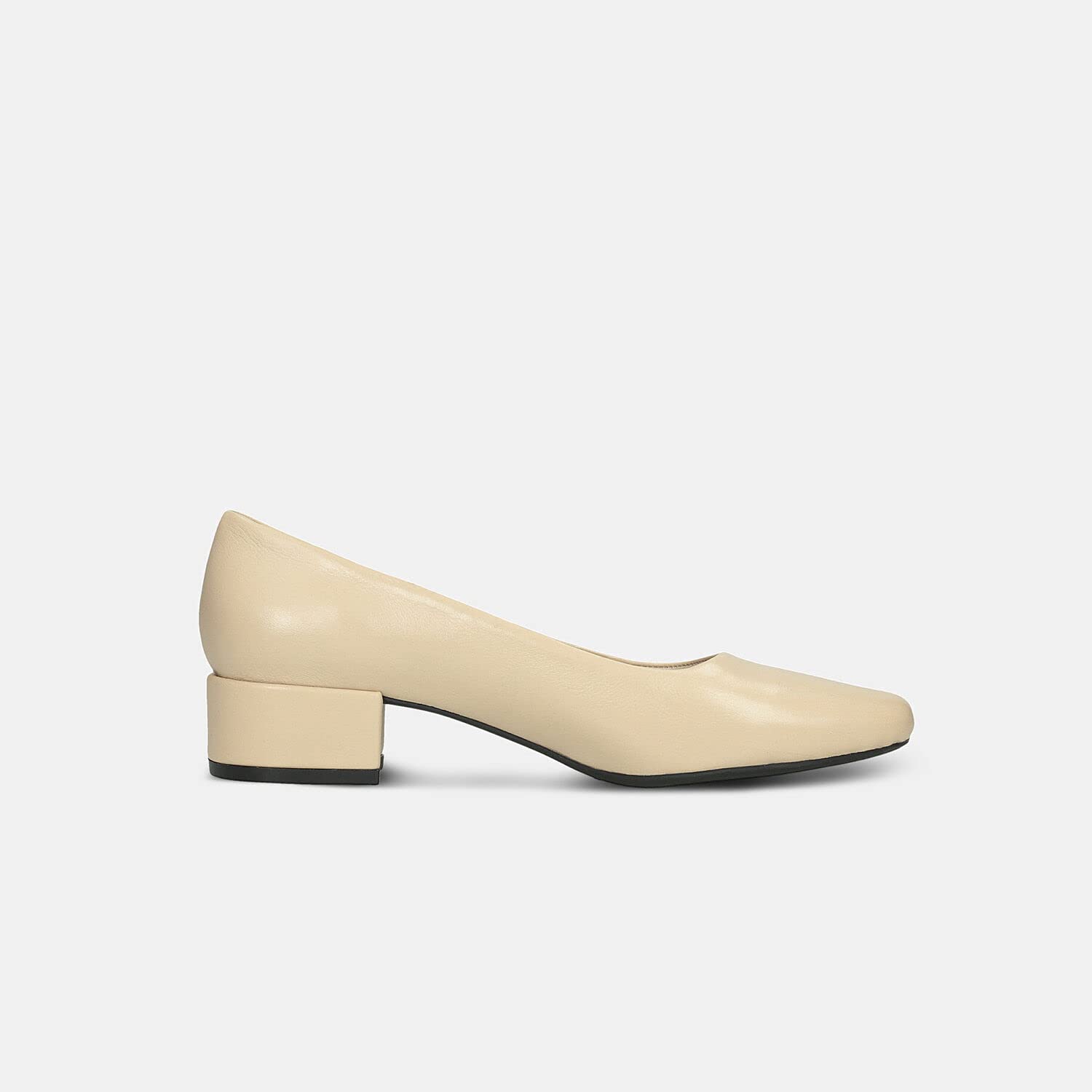 Bata Escarpins cuir femme talon 3,5 cm bureau