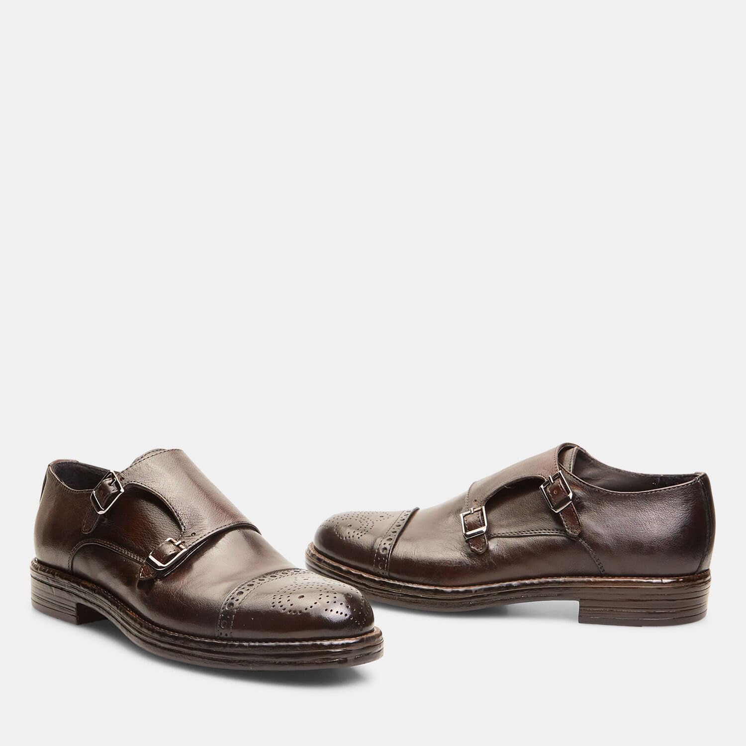 Bata Mocassins homme cuir à boucles