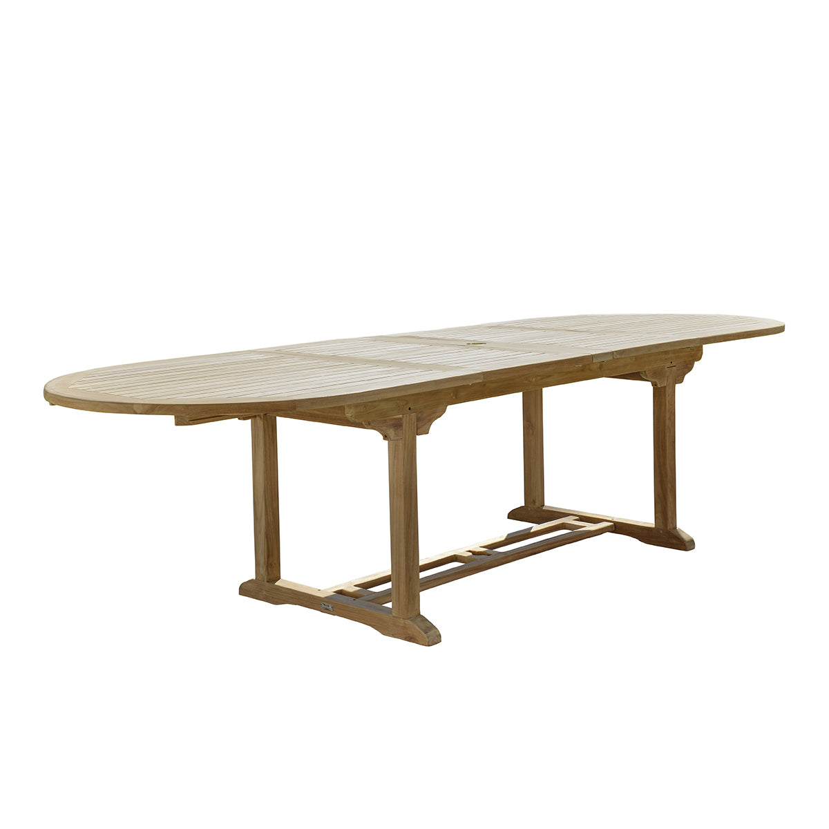 Berah Getah Jardin table jardin teck ovale extensible 10/12 pers