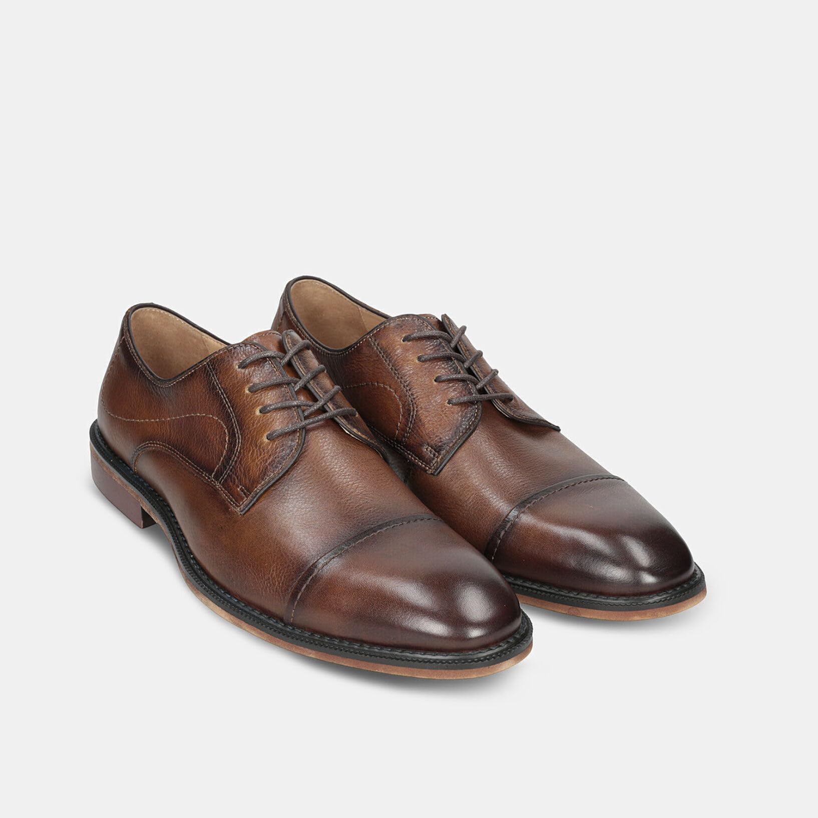Bata Chaussures à lacets derby homme en cuir