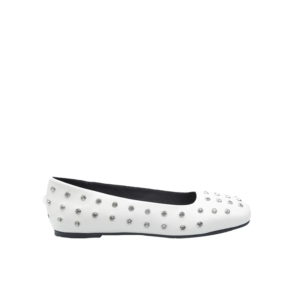 Bata Ballerines Red Label strass femme blanc Bianco 36 EU