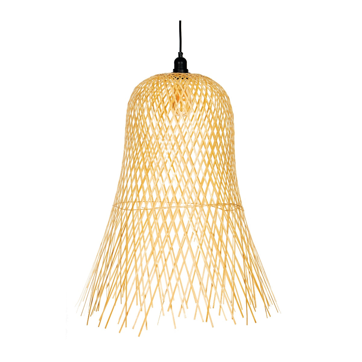 Andrea House suspension plafond bambou beige