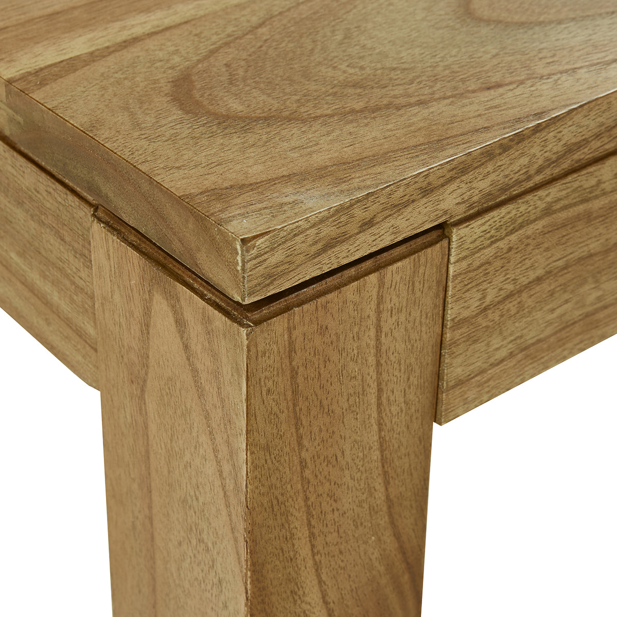 Berah Getah Tilo table basse mindi massif 140 cm