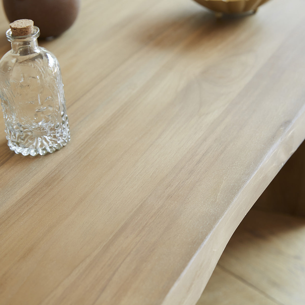 Berah Getah Boston table basse teck massif 120 cm