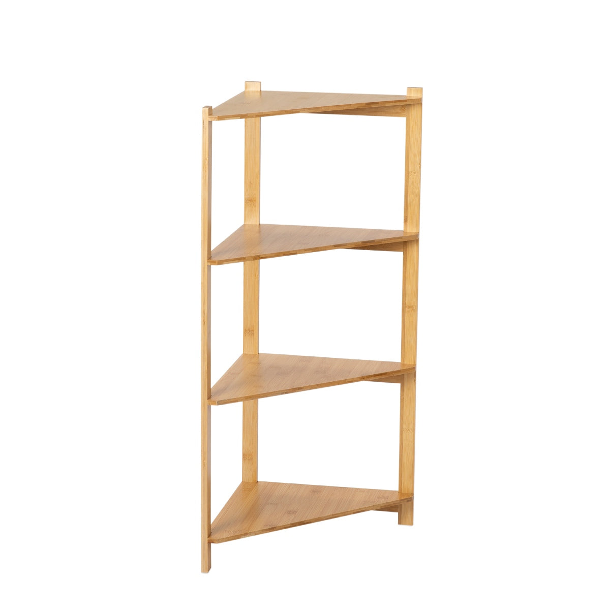 Andrea House Baño étagère angle bambou beige nordique