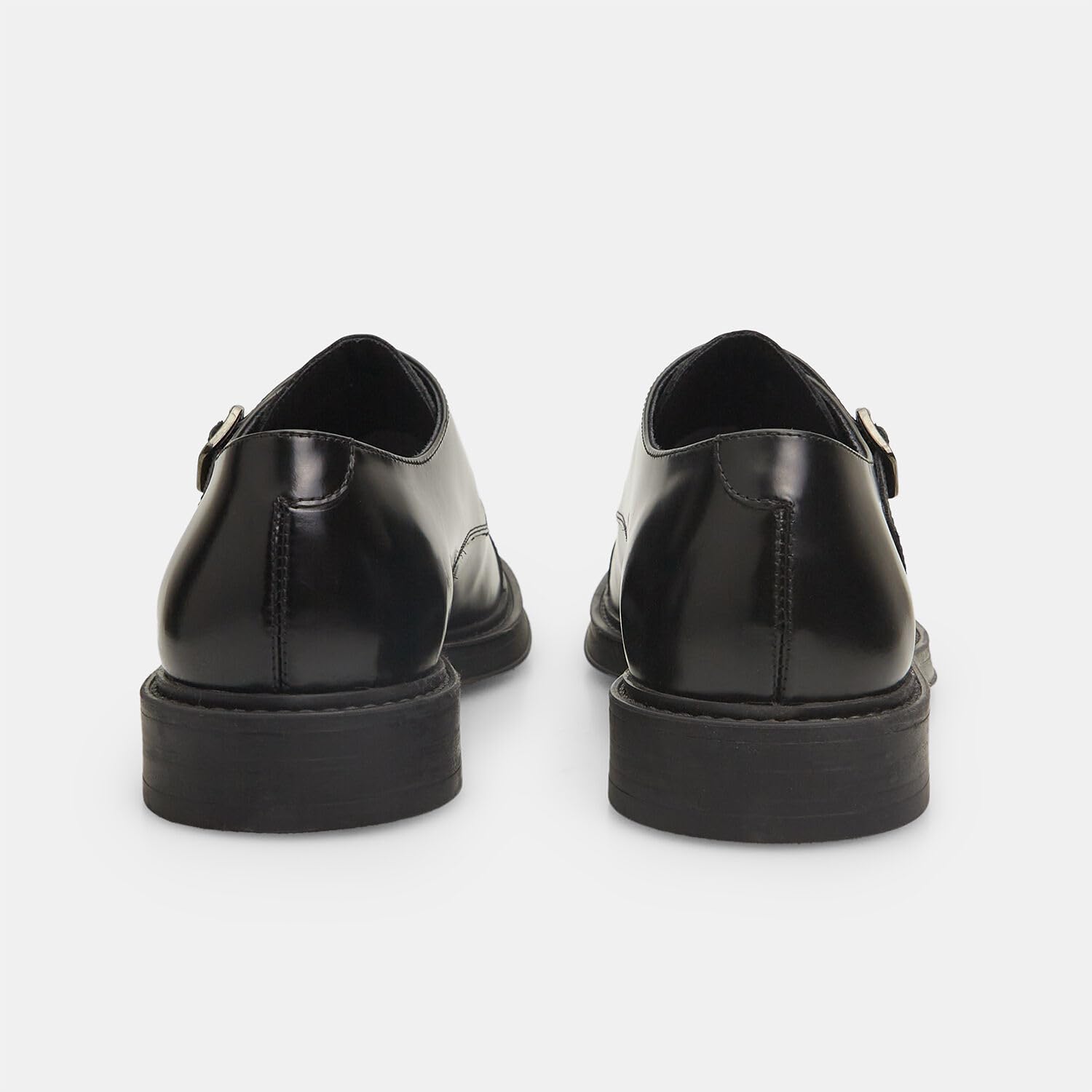 Bata Chaussures à lacets cuir homme doubles boucles