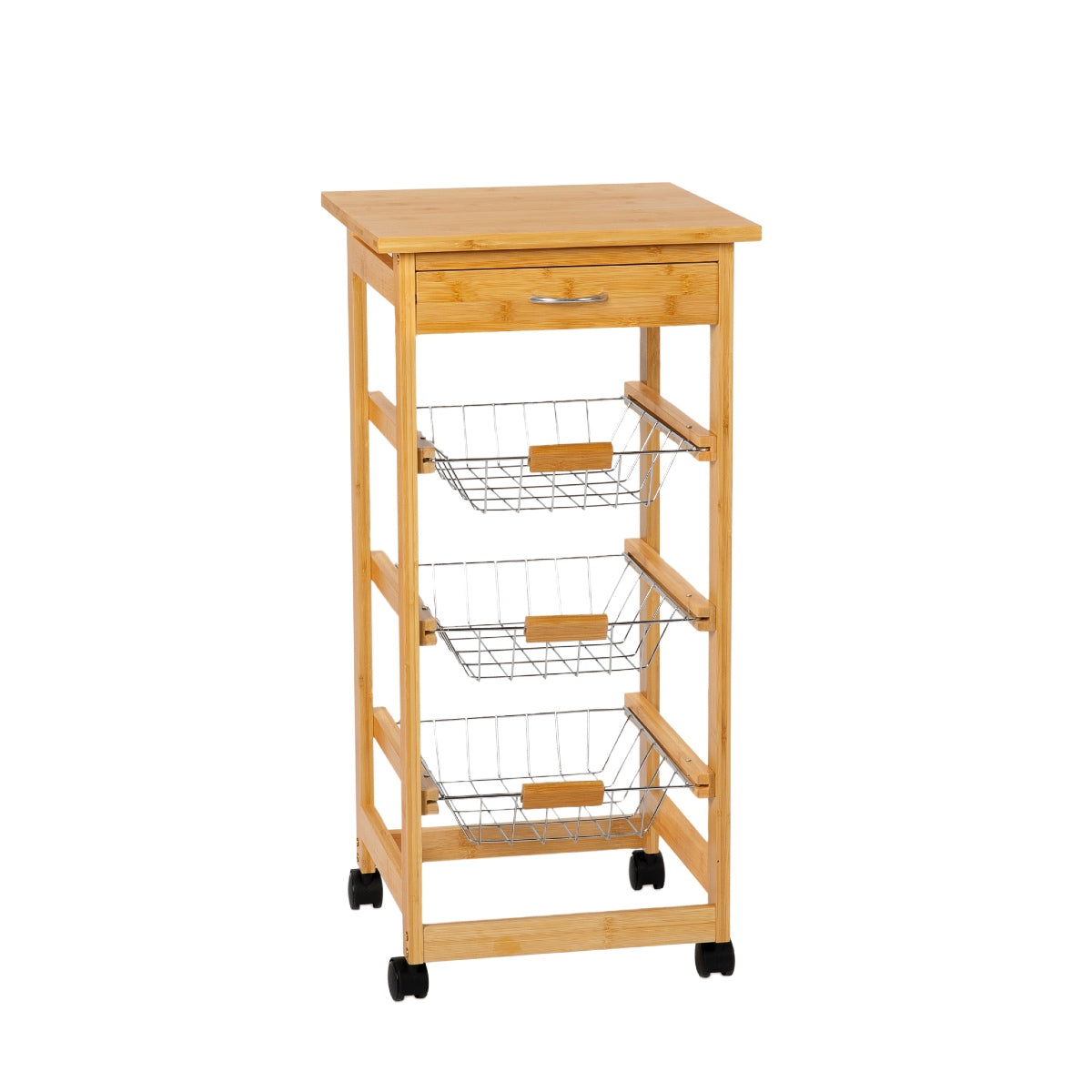 Andrea House Cocina y Mesa chariot légumes bambou classique